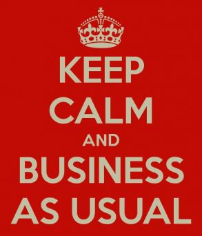 Business as Usual on Friday 13th March