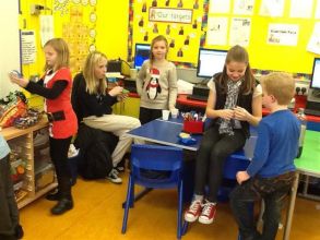 Christmas Jumper Day in P4