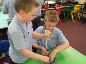 P5/6 Making Fat Balls to Feed the Birds
