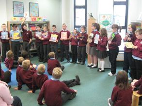 P5/6 Trip to Magherafelt Library