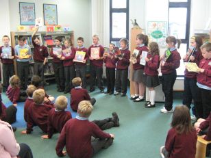 P5/6 Trip to Magherafelt Library