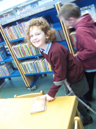 P5/6 Trip to Magherafelt Library